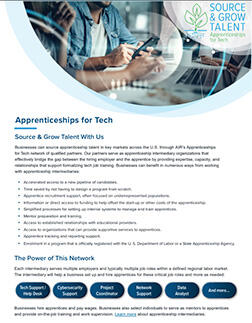 Hire-Ready Network Brochure cover. 