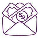 Envelope with money